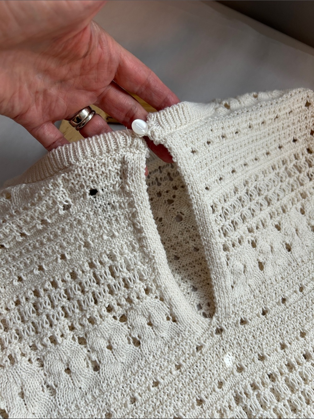Target Universal Thread Boho Crochet Top - Picture 8 of 8
